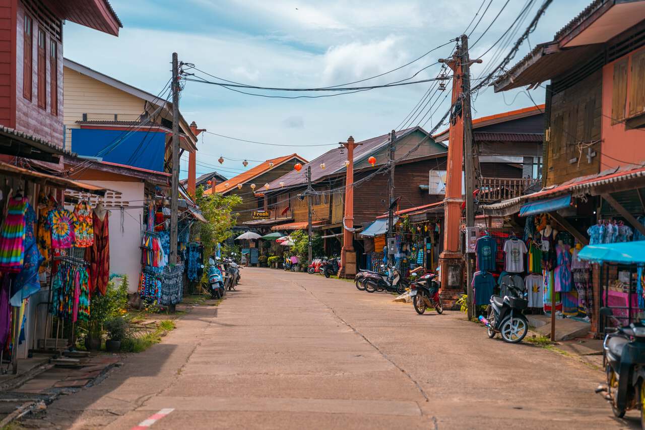 Đường phố của Phố cổ Ko Lanta