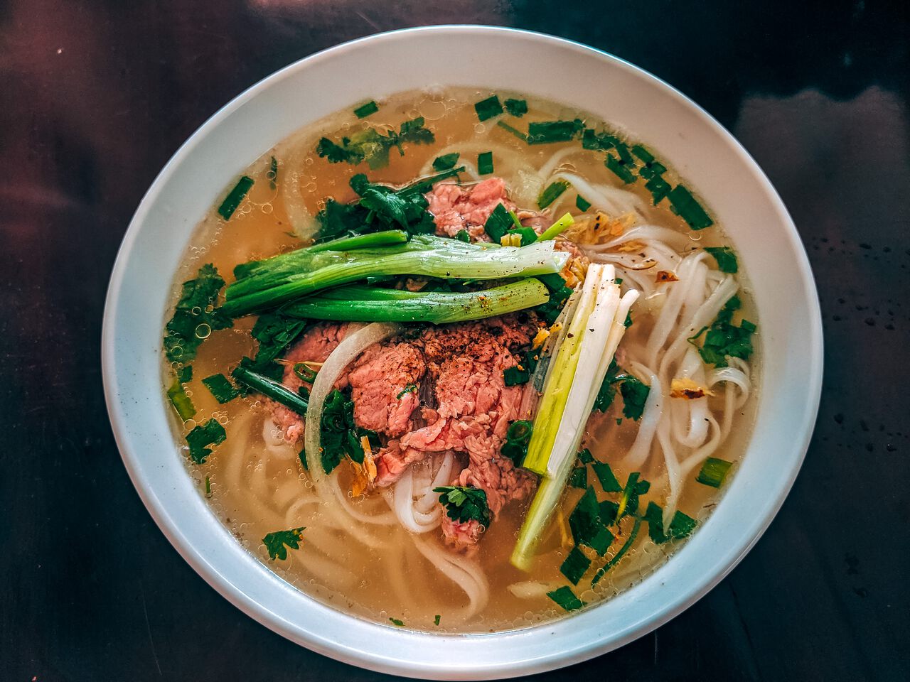 A pho dish in Vietnam