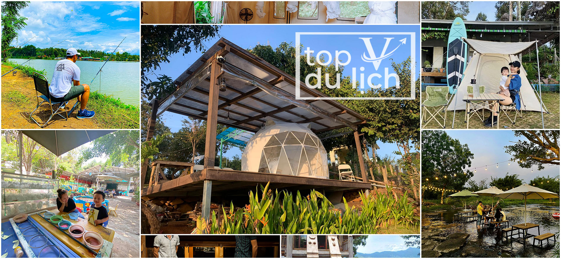 Top 4 địa điểm cắm trại, glamping ở Đăk Lăk nổi tiếng nhất