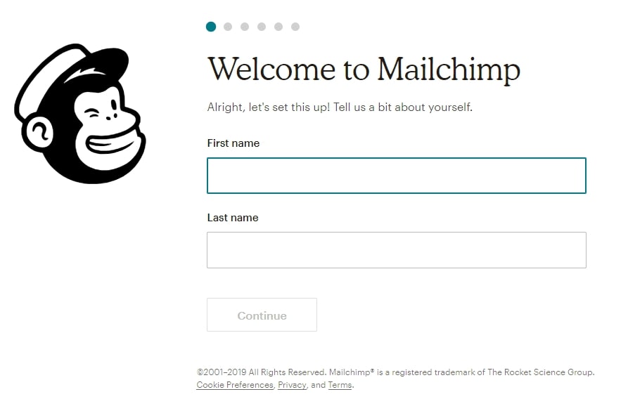 Huong dan dang ki tai khoan tren Mailchimp bước 4