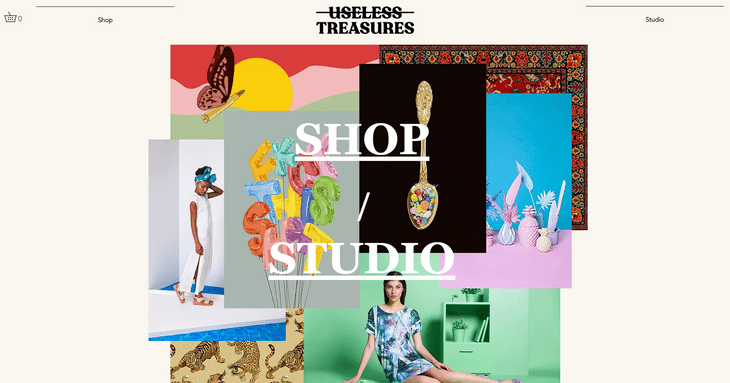 Useless Treasures: Thiết kế đồ họa và Studio