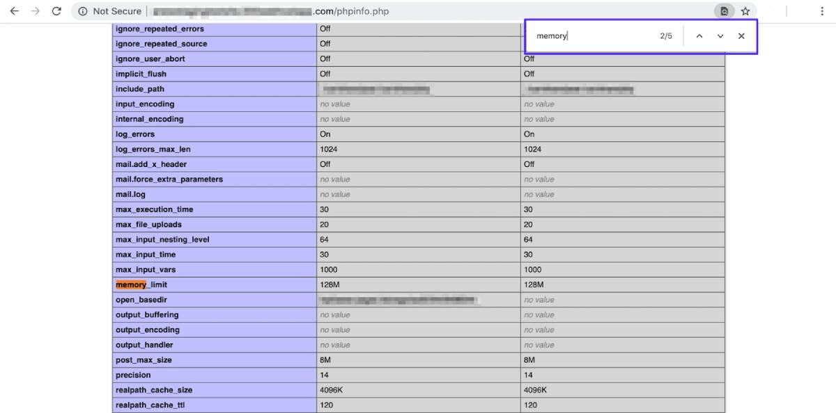 tim vi du ve ham phpinfo