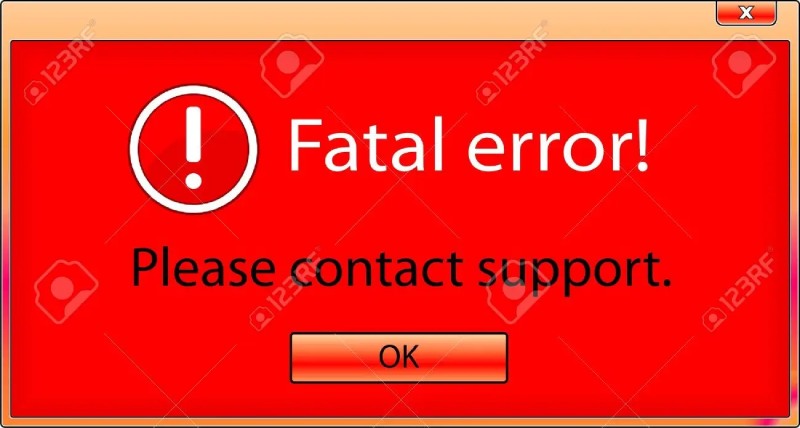 Lỗi Fatal Error