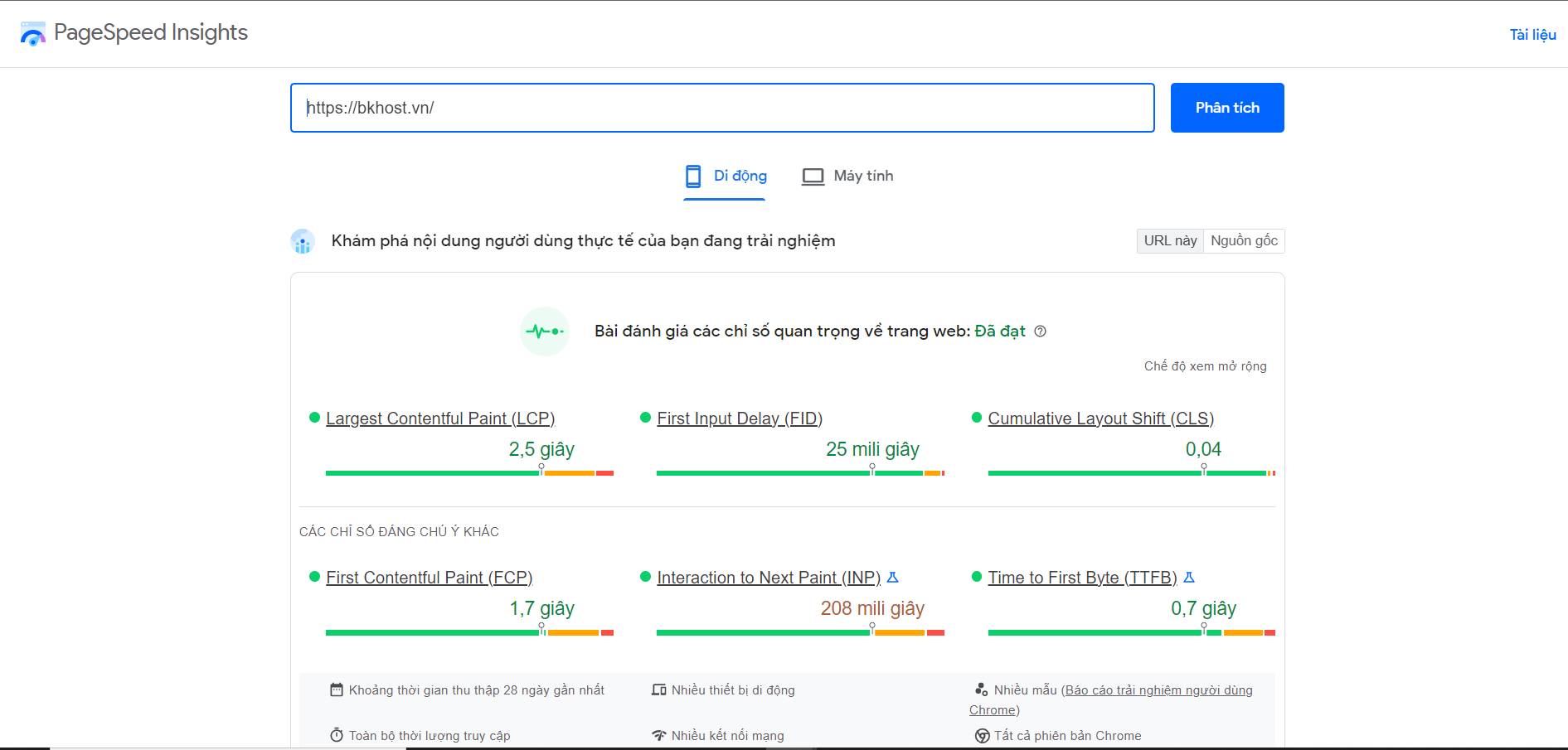 Google PageSpeed Insights