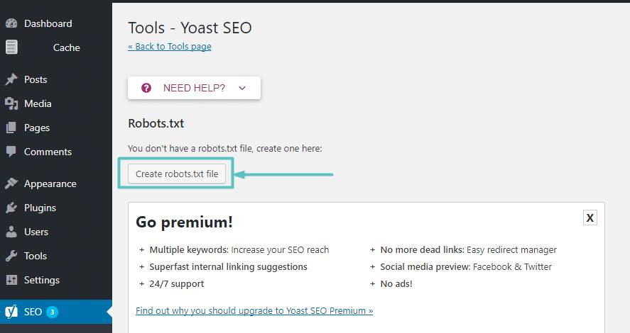 Tao va chinh sua tep Robots.txt voi Yoast SEO-3