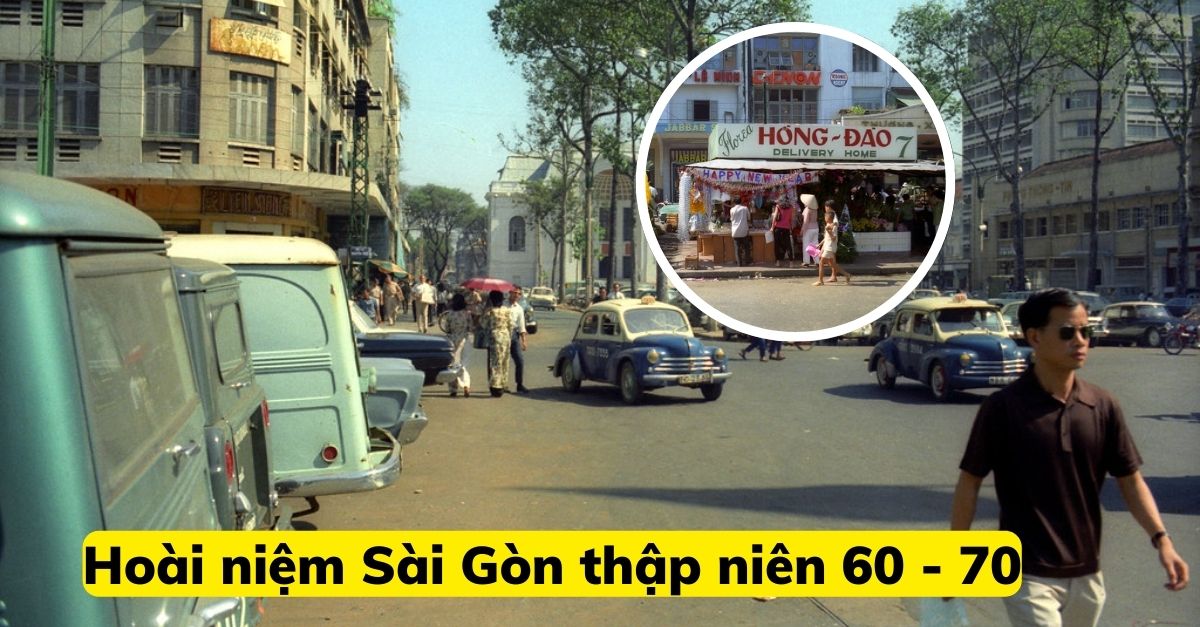 30 tấm ảnh màu chất lượng cao về Saigon trước những năm thập niên 60-70: Hội trường Diên – Hồng, Maxims trên đường Tự Do