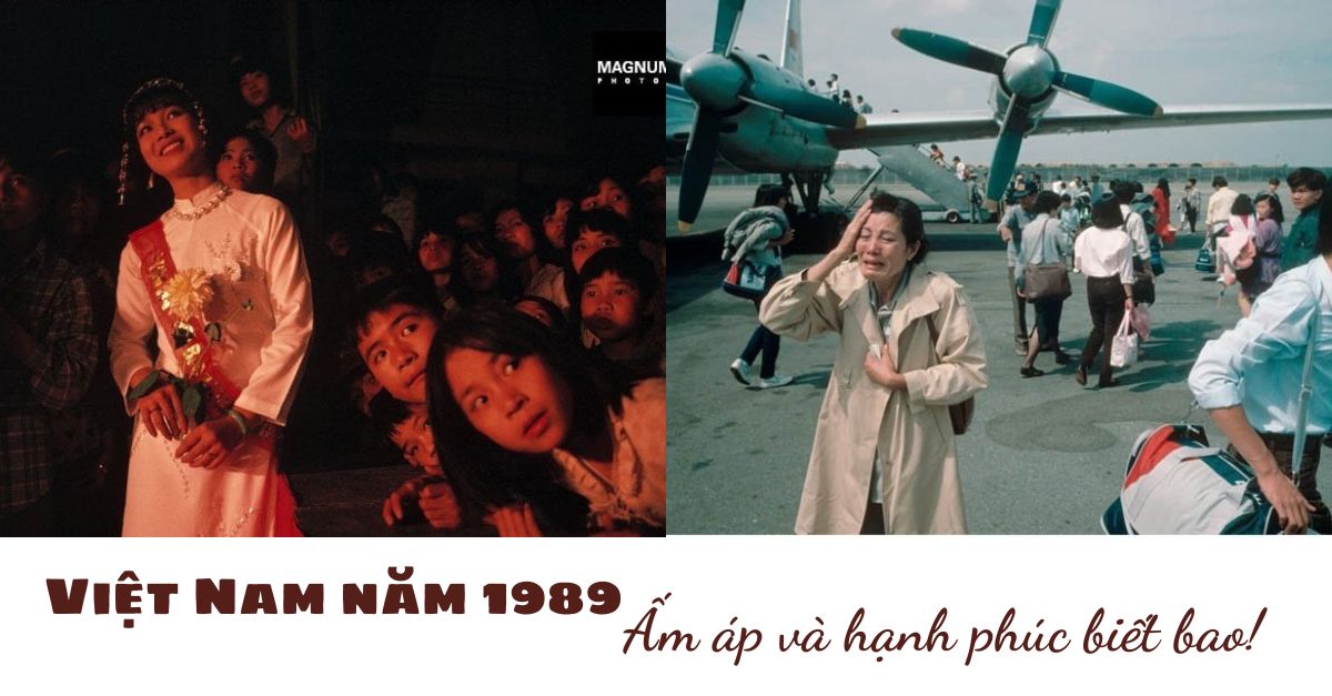 Việt Nam năm 1989 đẹp bình dị: Cuộc thi Hoa khôi Hà thành, đi tiễn người thân ở sân bay Tân Sơn Nhứt