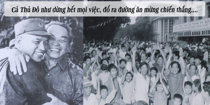 Chùm ảnh hiếm năm 1975: Hà Nội vỡ òa ngày Sài Gòn giải phóng, thống nhất non sông