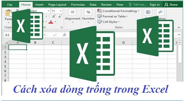 Hướng dẫn 3 cách xóa dòng trống trong Excel nhanh và dễ nhất