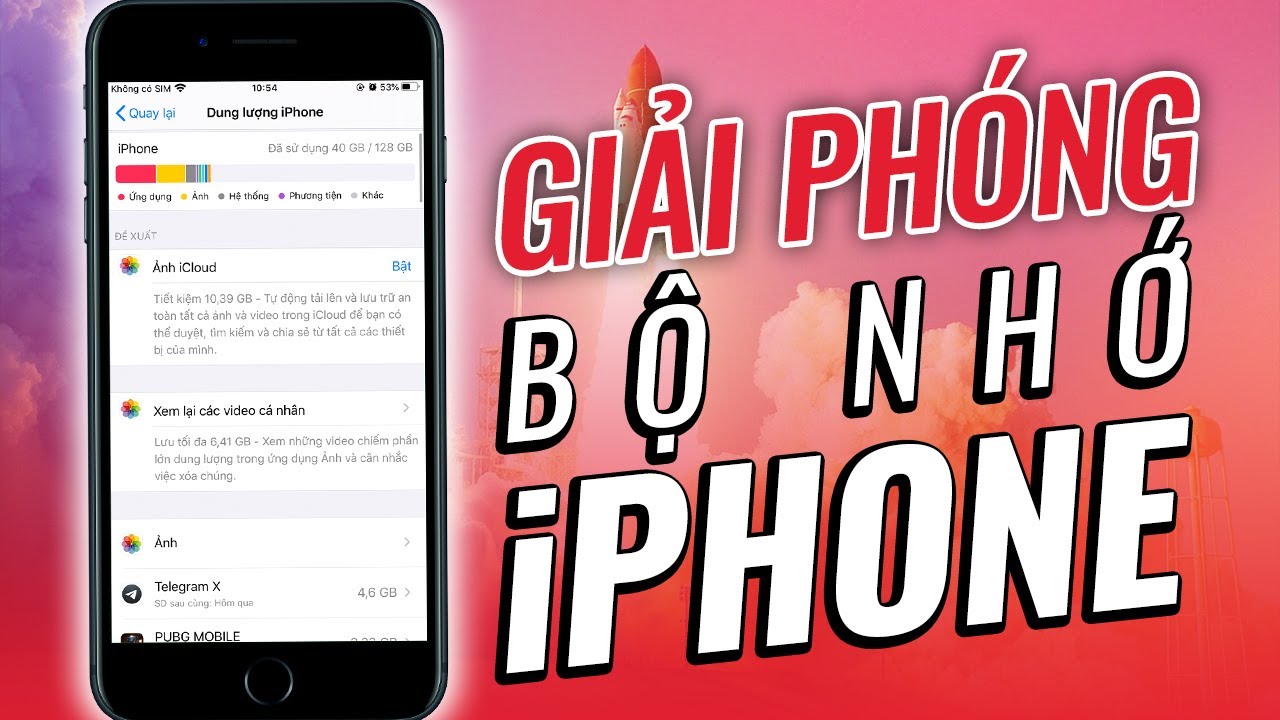 3 thủ thuật giải phóng bộ nhớ iPhone bị đầy đơn giản, ít ai biết