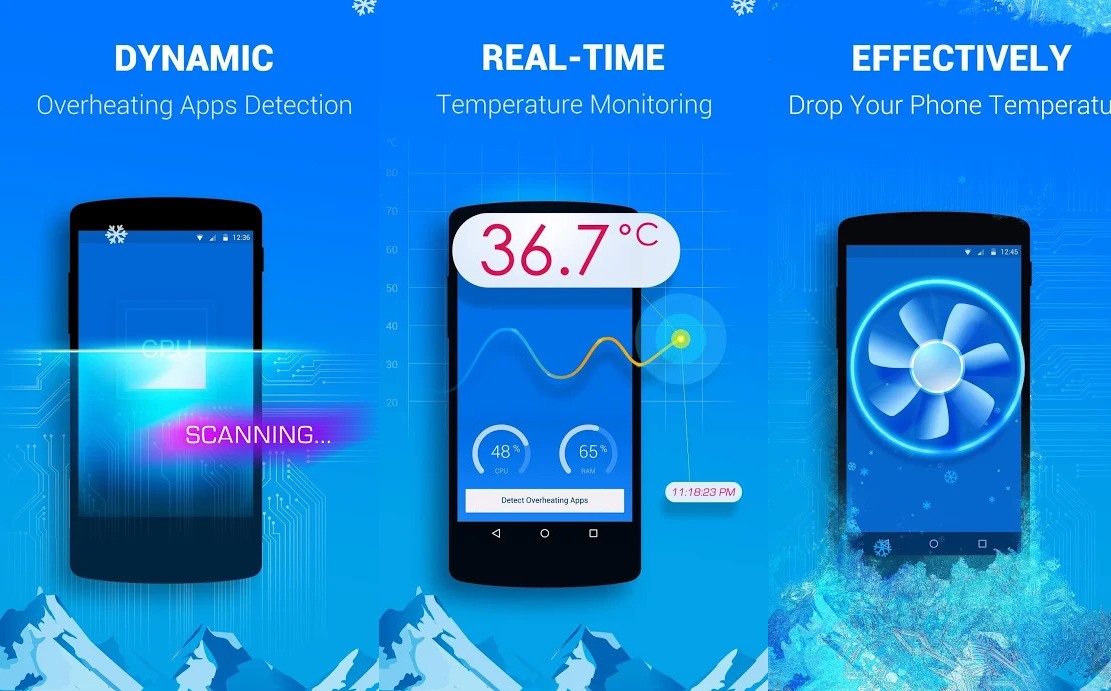 5 ứng dụng làm mát điện thoại hiệu quả dành cho Android