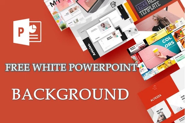 Top hình nền PowerPoint đơn giản màu trắng đẹp nhất