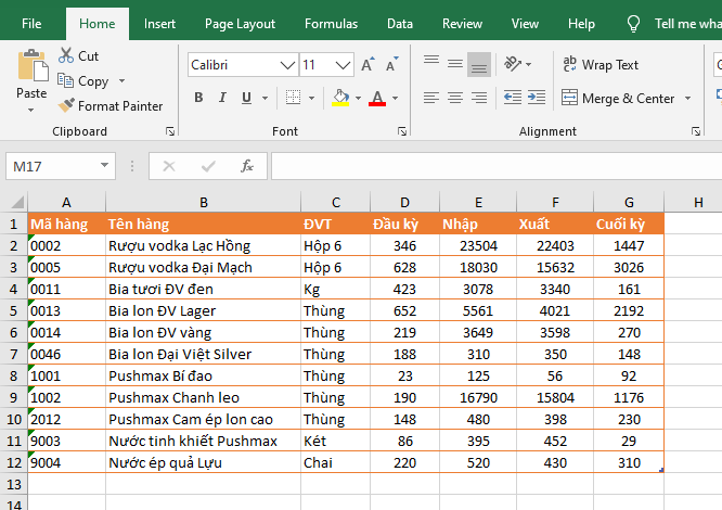 Cách sử dụng Paste Special để sao chép dữ liệu từ Excel sang Word