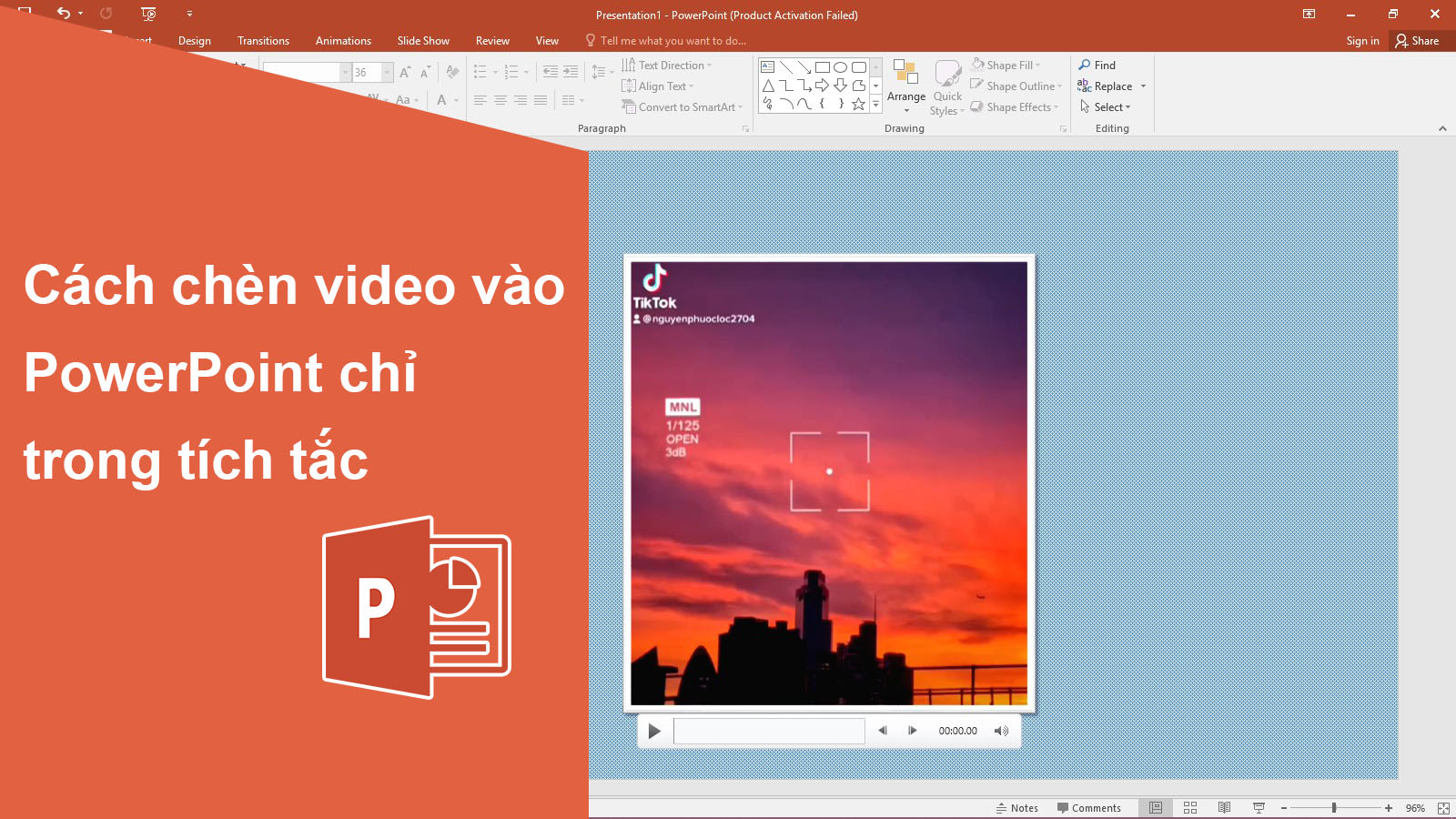 Cách chèn video vào PowerPoint đơn giản chỉ trong tích tắc