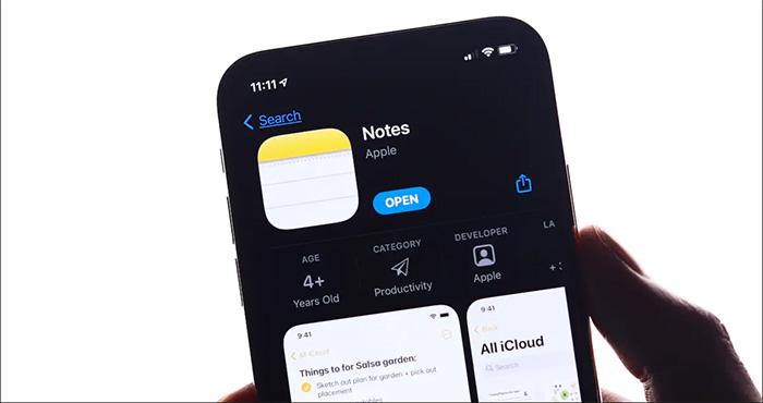 Cách tạo cuộc trò chuyện bí mật với ứng dụng ghi chú (Notes) trên iPhone