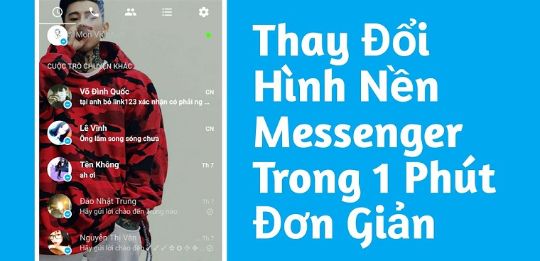 Cách đổi hình nền tin nhắn Messenger trên điện thoại, máy tính cực dễ