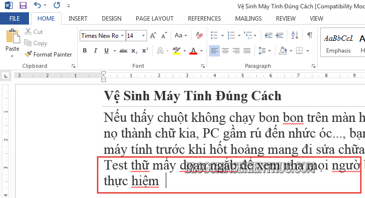 Cách kiểm tra lỗi chính tả Tiếng Việt trong Word, chuẩn 100%