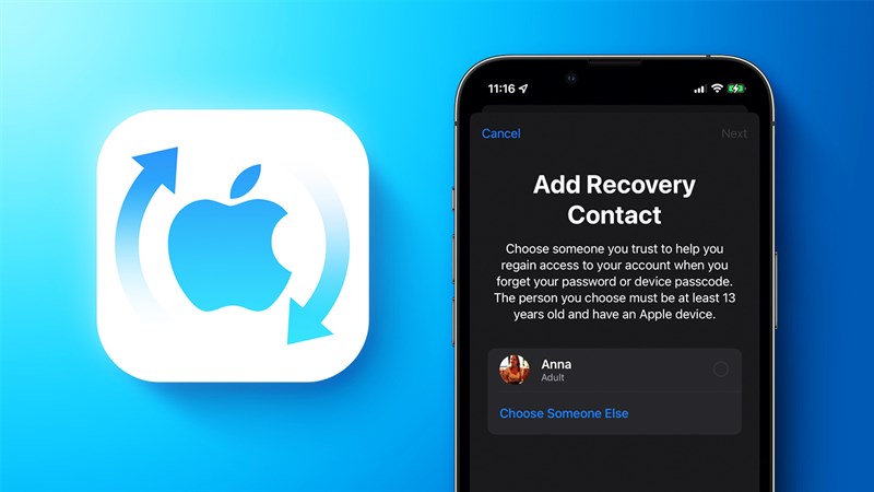 Cách khôi phục iCloud bằng các liên lạc đáng tin cậy trên iOS 15, giúp bạn lấy lại dữ liệu trên iPhone nhanh chóng