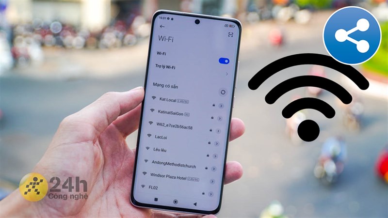 Cách lấy mật khẩu WiFi trên điện thoại Android để chia sẻ ngay cho bạn bè