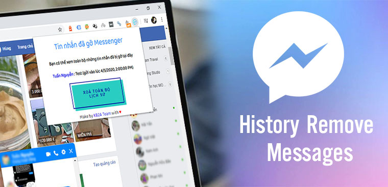 Cách xem lại tin nhắn bị thu hồi trên Facebook Messenger