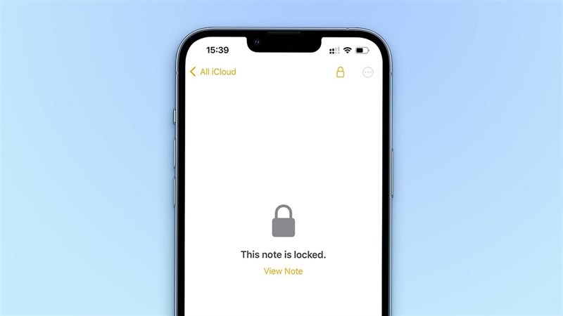 Hướng dẫn cách khóa ghi chú bằng Face ID hoặc Touch ID trên iPhone