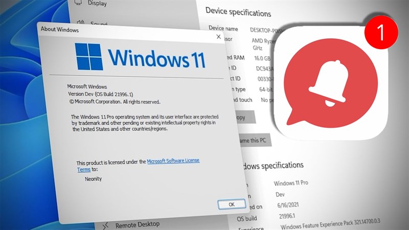 Cách chỉnh thông báo Windows 11 để các thông tin có thể xuất hiện lâu hơn trên màn hình cho bạn cập nhật