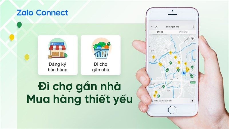 Cách đi chợ gần nhà bằng Zalo cực nhanh, giúp bạn dễ dàng mua lương thực, thực phẩm thiết yếu khi giãn cách