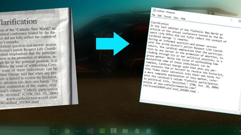 Hướng dẫn cách copy mọi đoạn văn bản từ trong bức ảnh một cách dễ dàng và nhanh chóng chỉ với một cú click chuột