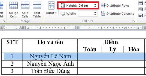 Cách chỉnh độ rộng của dòng trong Microsoft Word