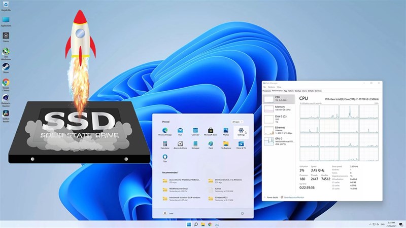 3 cách tăng tốc SSD trên Windows 11 cực kỳ đơn giản, giúp bạn sử dụng máy tính nhanh chóng hơn rất nhiều