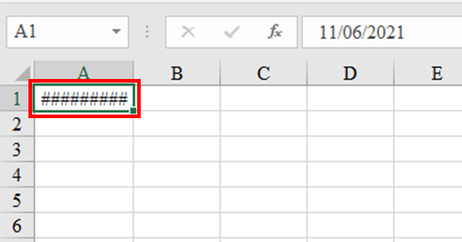 Nguyên nhân và cách khắc phục lỗi ### trong Excel