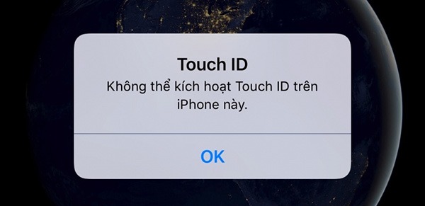 Nguyên nhân và cách khắc phục lỗi “Không thể kích hoạt Touch ID trên iPhone này.