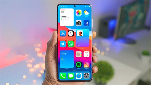 Cách mang tính năng xịn sò của iOS 14 sang điện thoại Android cực hay