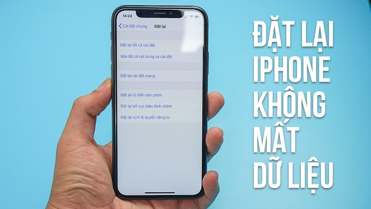 Cách cài đặt lại ứng dụng trên iPhone mà không mất dữ liệu