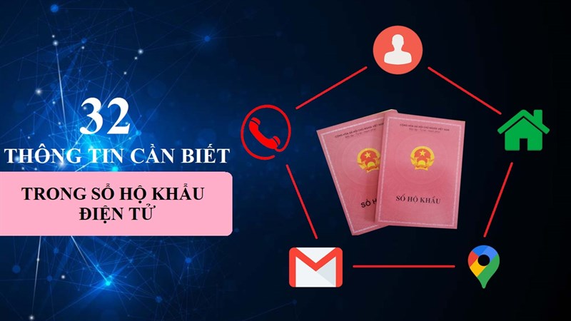 Nóng: Tổng hợp tất cả các thông tin cần biết trong sổ hộ khẩu điện tử mới từ 1/7, chi tiết đến cả… nhóm máu