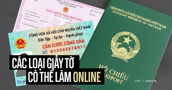 Đây các loại giấy tờ bạn đã có thể dễ dàng làm online, không cần đến nơi đông người và tốn nhiều thời gian