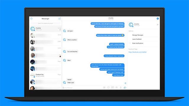 Cách chat với người lạ trên Messenger, Facebook bằng tính năng Chatible