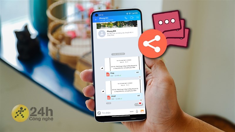 Cách chia sẻ nhiều tin nhắn cùng lúc trên Zalo để tiết kiệm thời gian hơn
