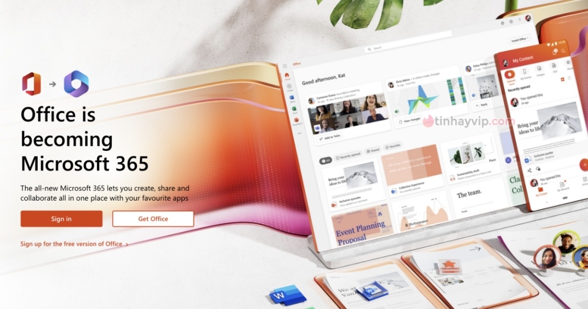 Microsoft Office đổi tên thành Microsoft 365